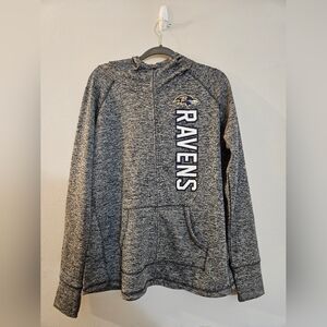 Baltimore Ravens Gray Hoodie XXL